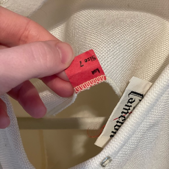 True Vintage 50s-60s Back-Button Blouse - Picture 5 of 6